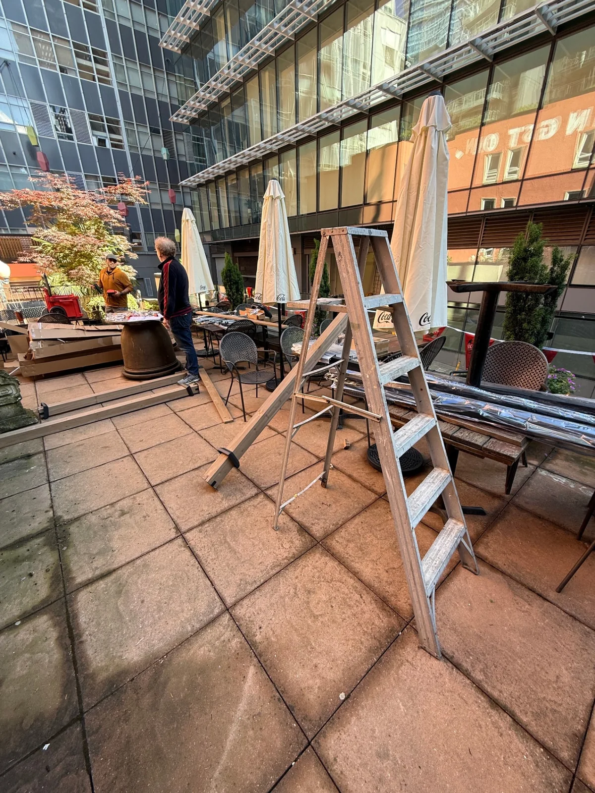 Professional gazebo installation by Makto Services