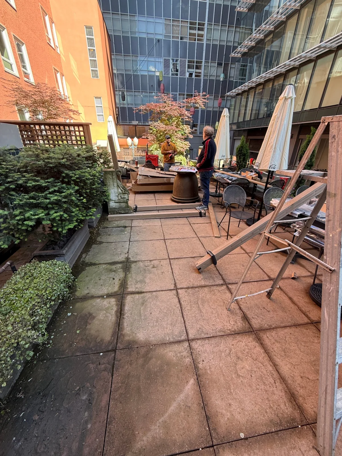 Professional gazebo installation by Makto Services