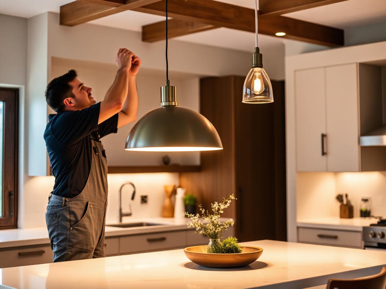 Light Fixture Installation by Makto